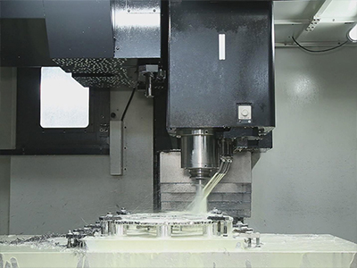 Precise machining section